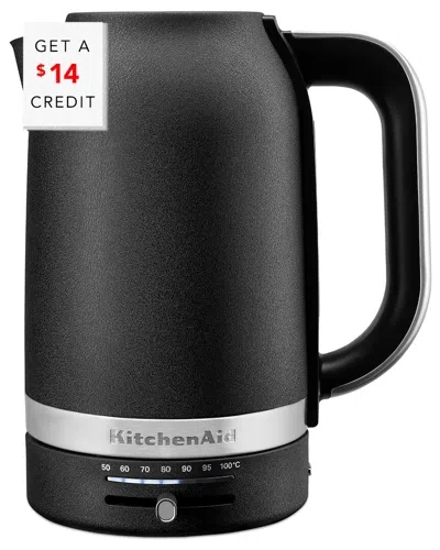 Kitchenaid 1.7 Liter Cast Iron Electric Kettle With $14 Credit