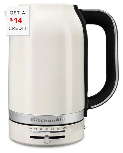 KITCHENAID KITCHENAID 1.7 LITER ELECTRIC KETTLE WITH $14 CREDIT