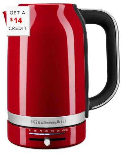 Kitchenaid 1.7 Liter Electric Kettle$14 Credit With $14 Credit