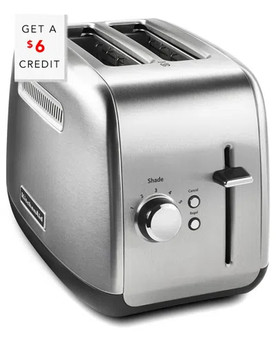 KITCHENAID KITCHENAID 2-SLICE TOASTER WITH MANUAL LIFT LEVER WITH $6 CREDIT