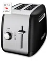Kitchenaid Extra Wide 2-slice Toaster In Black