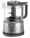 Kitchenaid Mini Food Processor In Metallic
