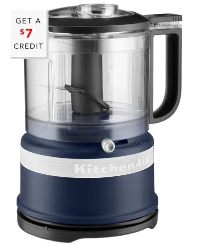 Kitchenaid 3.5-cup Food Chopper & Processor With $7 Credit In Blue