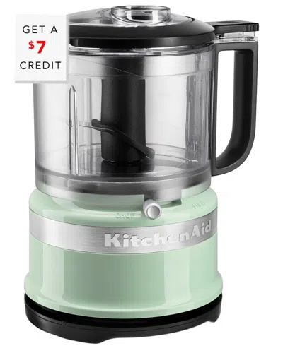 Kitchenaid 3.5-cup Pistachio Food Chopper & Processor With $7 Credit In Green