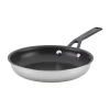Kitchenaid 5-ply Clad Stainless Steel 8.25" Frying Pan In Silver