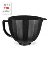 Kitchenaid 5 Qt. Black Ceramic Bowl With $10 Credit In Black