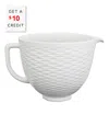 Kitchenaid 5qt Ceramic Bowl With $7 Credit In White