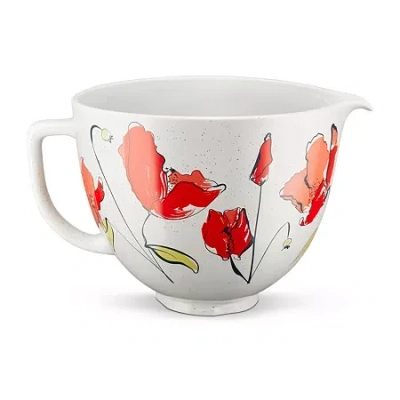 Kitchenaid 5qt Ceramic Mixer Accessory Bowl In White