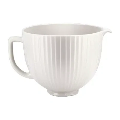 Kitchenaid 5qt Ceramic Mixer Accessory Bowl In Sand