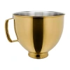 Kitchenaid 5qt Metallic Finish Stainless Steel Mixer Accessory Bowl In Gold