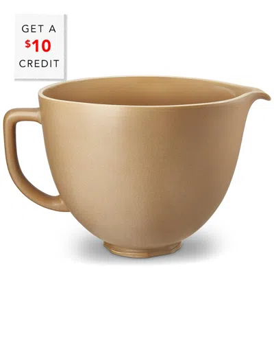 Kitchenaid 5qt Stand Mixer Ceramic Bowl With $10 Credit