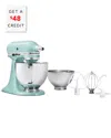 Kitchenaid 5qt Stand Mixer With Additional 3qt Bowl In Blue