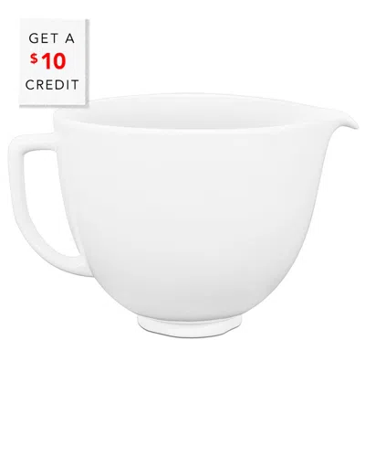 KITCHENAID KITCHENAID 5QT TITANIUM-REINFORCED CERAMIC BOWL FOR TILT-HEAD STAND MIXERS WITH $10 CREDIT