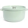 Kitchenaid 6-quart Enameled Cast Iron Dutch Oven In Green