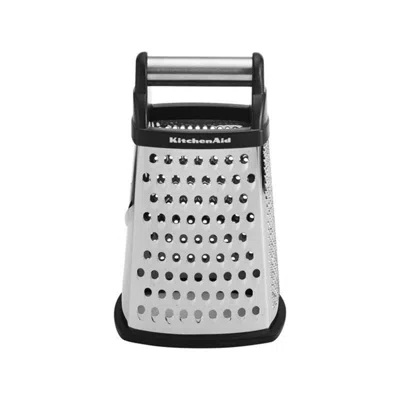 Kitchenaid 6009285 6.25 X 5.25 In. Black & Silver Stainless Steel Box Grater In Multi