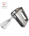 Kitchenaid 7-speed Hand Mixer With Turbo Beaters Ii$9 Credit With $9 Credit