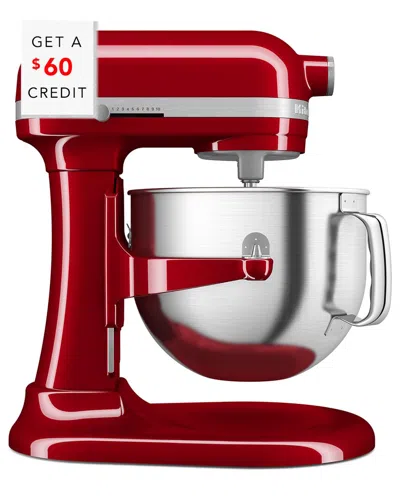Kitchenaid 7qt Bowl Lift Stand Mixer$60 Credit With $60 Credit