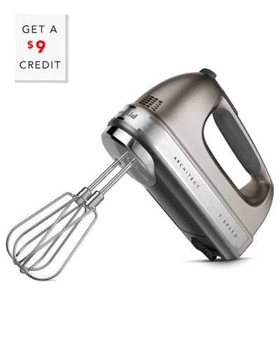 Kitchenaid 7-speed Hand Mixer With Turbo Beaters Ii With $9 Credit In Grey
