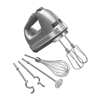 Kitchenaid 9-speed Hand Mixer In Silver