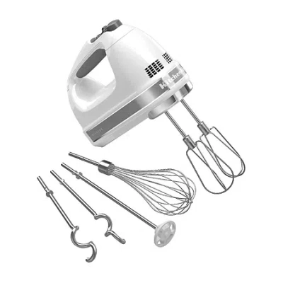 Kitchenaid 9-speed Hand Mixer In White