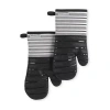 Kitchenaid Albany 2-pc. Oven Mitt Set In Black