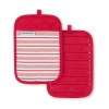 Kitchenaid Albany 2-pc. Pot Holder Set In Red