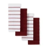 Kitchenaid Albany 4-pc. Kitchen Towel Set In Red