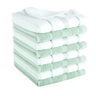 Kitchenaid Albany 8-pc. Dish Cloth Set In Green