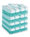 KITCHENAID ALBANY DISHCLOTH 8 PACK SET, 12" X 12"