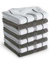 KITCHENAID ALBANY DISHCLOTH 8 PACK SET, 12" X 12"