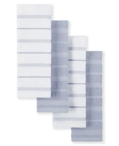 Kitchenaid Albany Kitchen Towel Set, 4 Piece In Open Purple