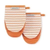 Kitchenaid Albany Mini 2-pc. Oven Mitt Set In Orange