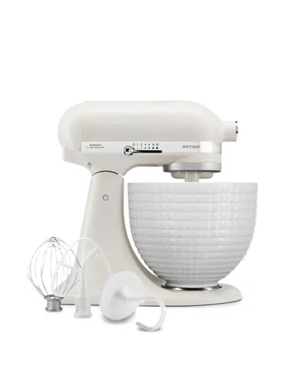 Kitchenaid Artisan Monochrome Stand Mixer In White