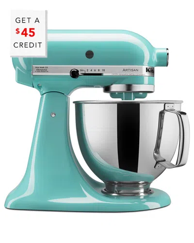 KITCHENAID KITCHENAID ARTISAN SERIES 5QT AQUA TILT-BACK HEAD STAND MIXER WITH $45 CREDIT