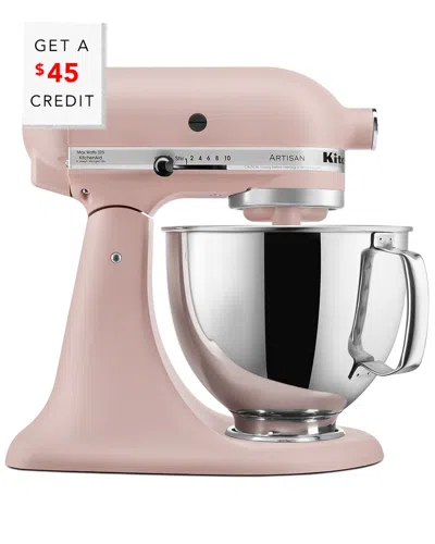 KITCHENAID KITCHENAID ARTISAN SERIES 5QT PINK TILT-BACK HEAD STAND MIXER WITH $45 CREDIT