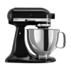 Kitchenaid Artisan Series 5qt Tilt-back Head Stand Mixer In Black