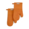 Kitchenaid Asteroid 2-pc. Oven Mitt Set In Orange