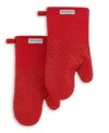 Kitchenaid Asteroid Oven Mitt Set, 2 Piece In Red
