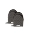 Kitchenaid Asteroid Mini 2-pc. Oven Mitt Set In Gray