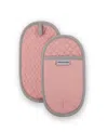 Kitchenaid Asteroid Pot Holder Set, 2 Piece In Open Rose