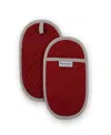 Kitchenaid Asteroid Pot Holder Set, 2 Piece In Red