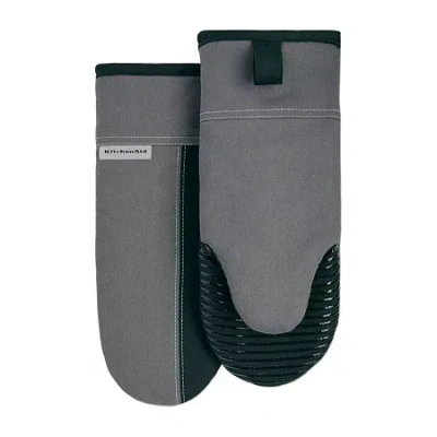 Kitchenaid Beacon 2-pc. Oven Mitt Set In Gray