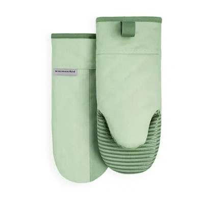 Kitchenaid Beacon 2-pc. Oven Mitt Set In Green