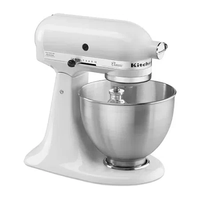 Kitchenaid Classic Series 4.5qt Tilt-head Stand Mixer In White