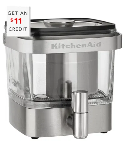 Kitchenaid Cold Brew Coffee Maker With $11 Credit In Grey