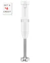Kitchenaid Corded Variable-speed White Immersion Blender With Blending Jar$6 Credit With $6 Credit