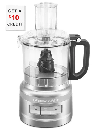 Kitchenaid Easy Store 7-cup Food Processor With $10 Credit In Grey