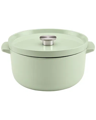 Kitchenaid Enameled Cast Iron Induction Dutch Oven In Green