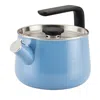 Kitchenaid Enamel-on-steel Induction Teakettle, 2 Quart In Blue