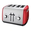 Kitchenaid Extra Wide 4-slice Toaster In Red